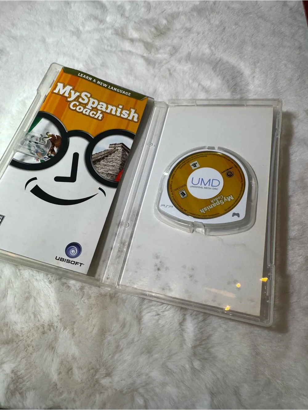Ubisoft MySpanish Coach PSP Game - White & Orange Cover PlayStation